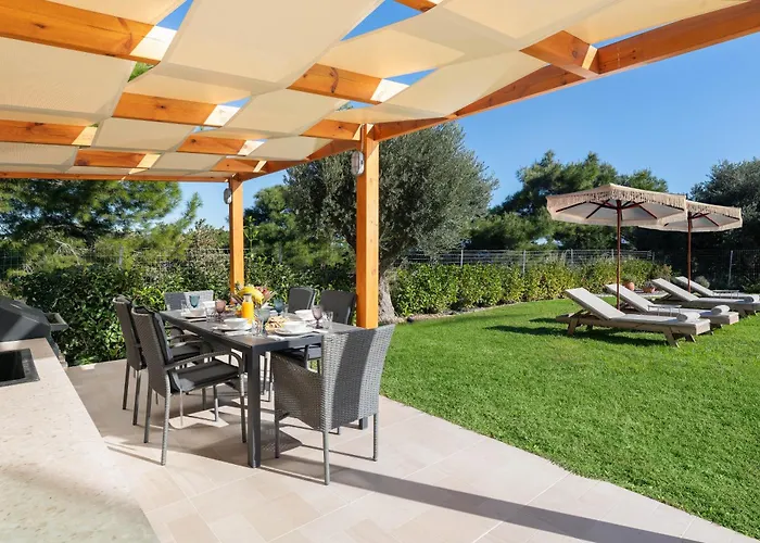 Drakos Estate - Luxury Pool 别墅 阿斯格罗