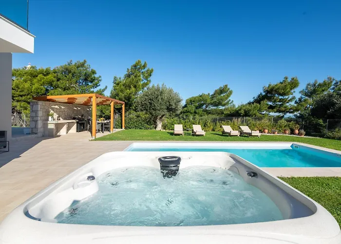 Drakos Estate - Luxury Pool 别墅 阿斯格罗